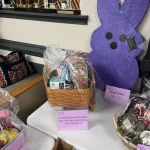 Another photo of a few prizes from the Breaking the Silence Mystery Bingo.