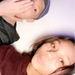 Rianna with her cousin, Zach.