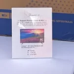 A photo of the TV flyer for the raffle we had at Seiple Farms.